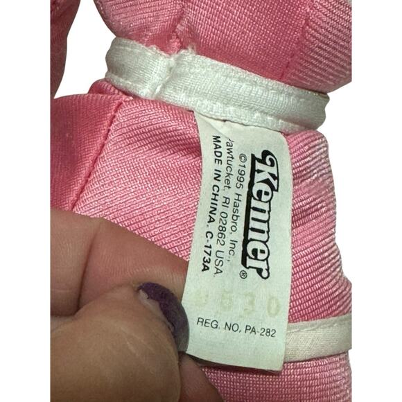 Kenner 1995 Mighty Morphin Power Rangers Pink Ranger Stuffed Plush Vintage - Picture 3 of 8